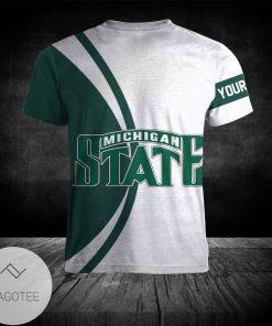 Alternative view of NCAA Michigan State Spartans Custom Text 2022 National Champions T-Shirt