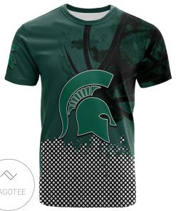 NCAA Michigan State Spartans Custom Text Number Special Edition T-Shirt