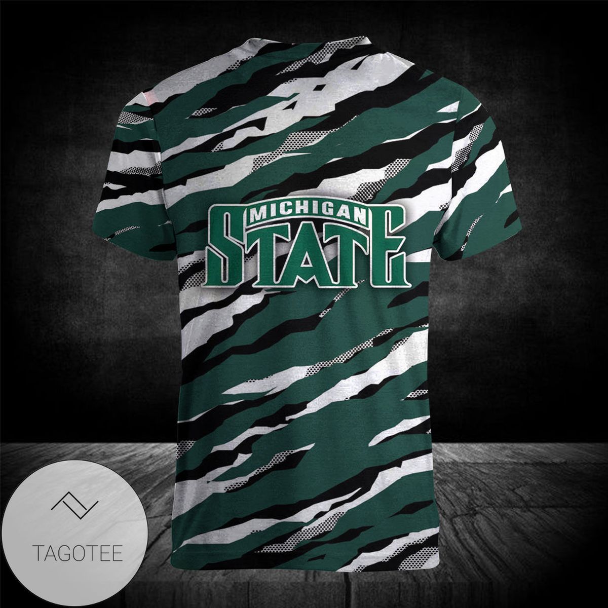Alternative view of NCAA Michigan State Spartans Sport Style T-Shirt