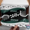NCAA Michigan State Spartans Green Black Max Soul Shoes
