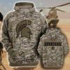 NCAA Michigan State Spartans Camo Pullover Hoodie