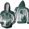 NCAA Michigan State Spartans Fire Ball Zip Up Hoodie