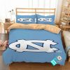 NCAA North Carolina Tar Heels Blue Bedding Set V1