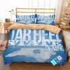 NCAA North Carolina Tar Heels Blue Bedding Set V2