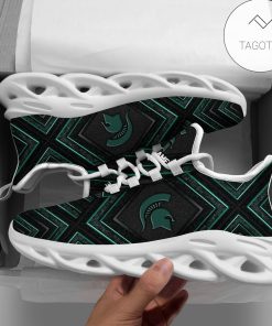 NCAA Michigan State Spartans Custom Name Limited Edition Max Soul Shoes