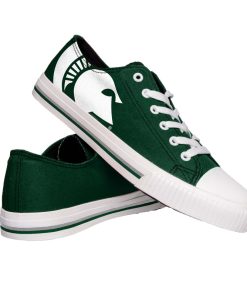 NCAA Michigan State Spartans Green Low Top Shoes