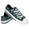 NCAA Michigan State Spartans Green Logo Low Top Shoes