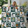 NCAA Michigan State Spartans Mickey Quilt Blanket