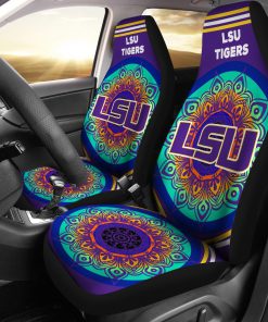 NCAA LSU Tigers Magical And Vibrant Car Seat Covers