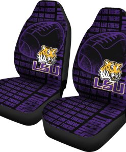 Alternative view of NCAA LSU Tigers The Victory Car Seat Covers