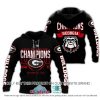 NCAA Georgia Bulldogs 2021 Champions Zip Up Hoodie
