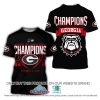 NCAA Georgia Bulldogs 2021 Champions T-Shirt