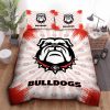 NCAA Georgia Bulldogs Bedding Set V1
