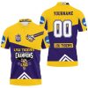 NCAA LSU Tigers Custom Name Number Peach Bowl Champions 2019 Polo Shirt