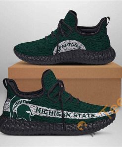 NCAA Michigan State Spartans Green Reze Sneakers