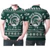 NCAA Michigan State Spartans To All And To All A Go Green Polo Shirt