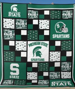 NCAA Michigan State Spartans Fleece Blanket V2