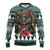 NCAA Michigan State Spartans Tree Christmas Sweater