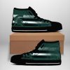 NCAA Michigan State Spartans Green High Top Shoes