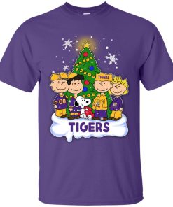 NCAA LSU Tigers Snoopy The Peanuts T-Shirt