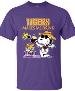NCAA LSU Tigers Snoopy T-Shirt