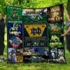 NCAA Notre Dame Fighting Irish Est 1887 Quilt Blanket