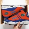 NCAA Florida Gators Orange Blue Air Jordan 13 Shoes