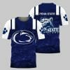 NCAA Penn State Nittany Lions Blue White T-Shirt V2