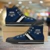 NCAA Penn State Nittany Lions Blue High Top Shoes V2