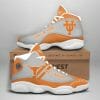 NCAA Texas Longhorns Orange Grey Air Jordan 13 Shoes