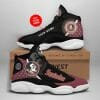 NCAA Florida State Seminoles Custom Name Garnet Black Air Jordan 13 Shoes V2