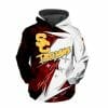NCAA USC Trojans Cardinal White Pullover Hoodie V2