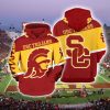 NCAA USC Trojans Cardinal Gold Pullover Hoodie V3