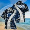 NCAA Penn State Nittany Lions Blue Grey Hawaiian Shirt V3