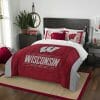 NCAA Wisconsin Badgers Bedding Set V2