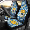 NCAA UCLA Bruins Blue Gold Car Seat Covers V2