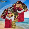 NCAA Iowa State Cyclones Gold Cardinal Flowers Hawaiian Shirt V2