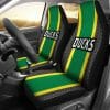 NCAA Oregon Ducks Yellow Green Car Seat Covers V3