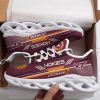 NCAA Virginia Tech Hokies Custom Name Maroon Max Soul Shoes V2