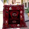 NCAA South Carolina Gamecocks Custom Name Est 1801 Quilt Blanket