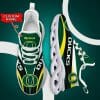 NCAA Oregon Ducks Custom Name Black Green Max Soul Shoes V2