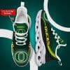 NCAA Oregon Ducks Custom Name Black Green Max Soul Shoes V3
