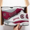NCAA South Carolina Gamecocks Garnet Grey Air Jordan 13 Shoes