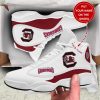 NCAA South Carolina Gamecocks Custom Name White Air Jordan 13 Shoes