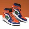 NCAA Florida Gators Orange Blue Air Jordan 1 High Sneakers V2