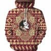 NCAA Florida State Seminoles Garnet Gold Pullover Hoodie V6