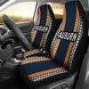 NCAA Auburn Tigers Navy Blue Orange Car Seat Covers V3