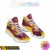 NCAA Arizona State Sun Devils Maroon Yellow Air Jordan 13 Shoes
