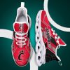 NCAA Cincinnati Bearcats Red Black Max Soul Shoes V3