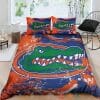 NCAA Florida Gators Blue Orange Bedding Set V3
